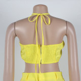 Sexy Ripped and Slim Fit Two-piece Nightclub Suit