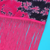 Loose Casual Fringed Dress