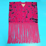 Loose Casual Fringed Dress