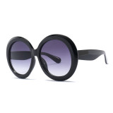 Large Round Frame Sunglasses