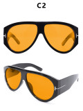 Pilot T-shaped Large Frame Toad Sunglasses