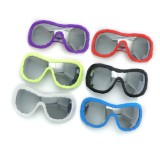 Handmade Glue Colored Mercury Mirror Temperament Sunglasses