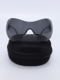 Y2K Technology Futuristic Sunglasses with Box