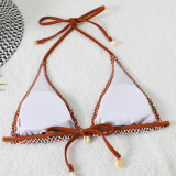 Solid Color Fishnet Sexy Hollow Two Piece Set