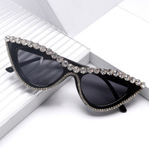Diamond-encrusted Sunglasses Versatile Sunglasses