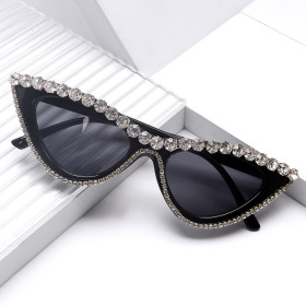 Diamond-encrusted Sunglasses Versatile Sunglasses
