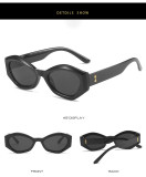 Small Frame Rhombus Colored Sunglasses UV400 Sunglasses
