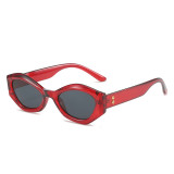 Small Frame Rhombus Colored Sunglasses UV400 Sunglasses