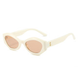 Small Frame Rhombus Colored Sunglasses UV400 Sunglasses