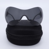 Y2K Technology Futuristic Sunglasses with Box