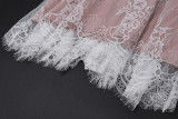 Lace Style Waist-cinching French Long Skirt