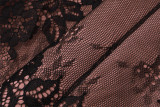 Lace Style Waist-cinching French Long Skirt