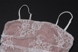 Lace Style Waist-cinching French Long Skirt