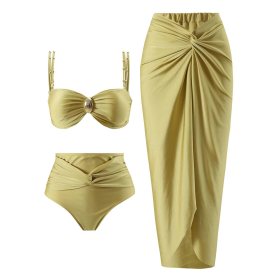 Three-piece Bikini Swimsuit