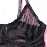 Hollow See-through Mesh Dress