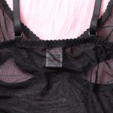 Hollow See-through Mesh Dress