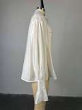Loose Lamp Lantern Sleeve Long -sleeved Shirt