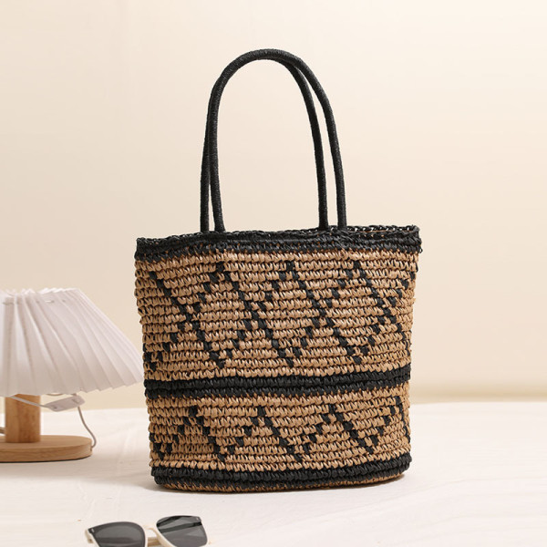 Weaving Bag Vacation Style Beach Bag