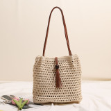 Tassel Straw Weaving Bag Vacation Style Beach Bag