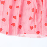 Pink Love Permeable Sexy Underwear Suit