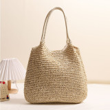 Casual One Shoulder Braided Bag Vacation Beach Bag