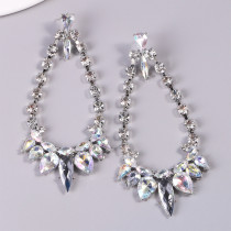 Exaggerated and Atmospheric Colored Diamond Earrings