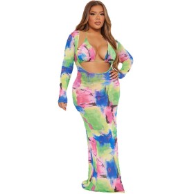 Three-piece Swimsuit Suit Shirt