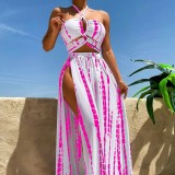 Beach Split Swimsuit Three-piece Set