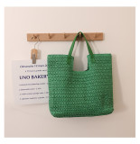 Large Capacity Handbag Woven Bag Beach Vacation Beach Bag