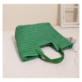 Large Capacity Handbag Woven Bag Beach Vacation Beach Bag