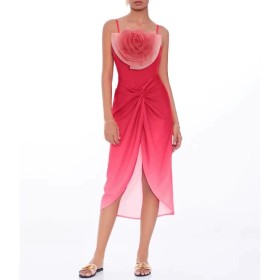 Mesh Beach Skirt Swimsuit Set