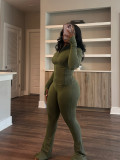 Tight Long Sleeves Micro-tender Two-piece Set