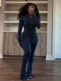 Tight Long Sleeves Micro-tender Two-piece Set