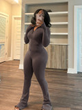 Tight Long Sleeves Micro-tender Two-piece Set