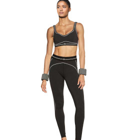 Letter Fashion Yoga Sports and Leisure Two-piece Set