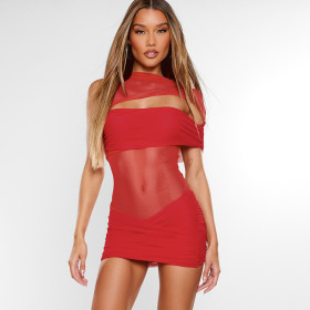 Hot Waist-packing Hot Girl Dress