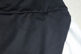 High Neck Flared Sleeve Short Dress