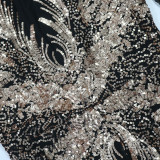 Sequin Round Neck Jumpsuit