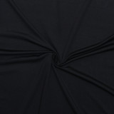 One-length Neck Halter Dress Mesh Fitting Waist Solid Color Backless Long Skirt