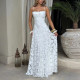 Sling Chiffon Temperament Backless Evening Dress