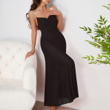 Mesh Nightgown Extended Sweet and Transparent Multi-color Home Clothes