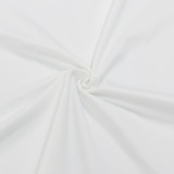 Solid Color Long Skirt One-shoulder Pleated Dress