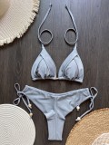 Solid Color Swimsuit Beach Sexy Ladies Swimsuit