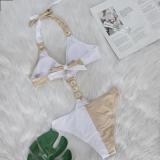 Crystal Diamond Bikini Patchwork