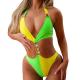 Crystal Diamond Bikini Patchwork