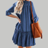 Classic Versatile Denim Dress