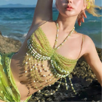 Sexy Hot Girl Temperament Women's Breast Chain