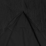 Sexy Suspender Backless Tassel Long Dress