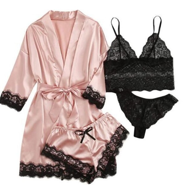 Women's Pajamas 4 Piece Set