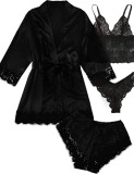 Women's Pajamas 4 Piece Set